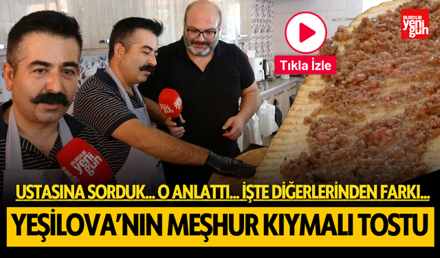 Bir Lezzet Hikâyesi: Yeşilova’nın Meşhur Kıymalı Tostu