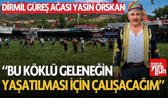 Dirmil Yağlı Güreşlerinin Ağası Yine Yasin Örskan Oldu: “Dirmil Benim Her Şeyim”