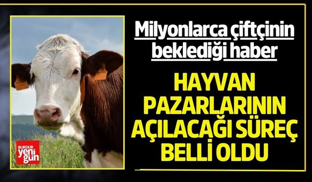 Milyonlarca çiftçinin beklediği haber
