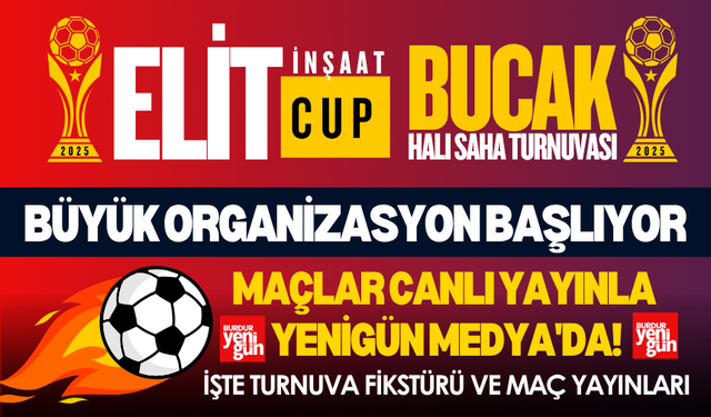 Futbol Bucak’ta Konuşulacak Maçlar Canlı Yayınla Yenigün Medya'da!
