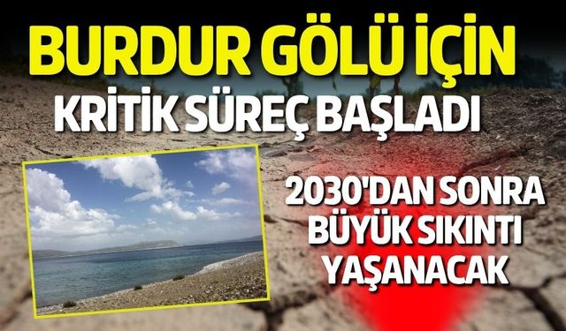 2030'dan sonra büyük sıkıntı yaşanacak