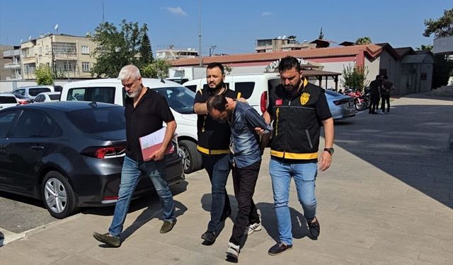 Adana'da kameradan belirlenerek yakalanan hırsızlık zanlısı tutuklandı