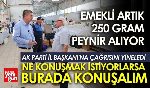 Ercengiz: “Pazar Boş, Buyurun Görün!”