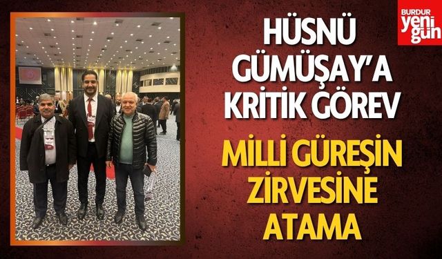 Hüsnü Gümüşay, Güreş Federasyonu Danışma Kurulu Üyesi Oldu