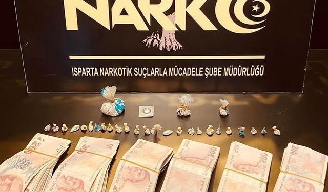 Isparta’da uyuşturucu operasyonu: 4 şüpheli yakalandı