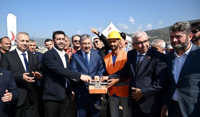 Osmaniye’de Türk Kızılay Aşevi’nin temeli atıldı