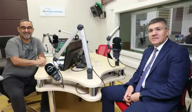 Rektör Dalgar’ın Antalya’da basın ziyaretleri