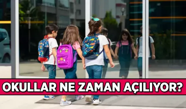 Okullar ne zaman açılıyor? 2025 Kasım tatili ne zaman bitiyor?