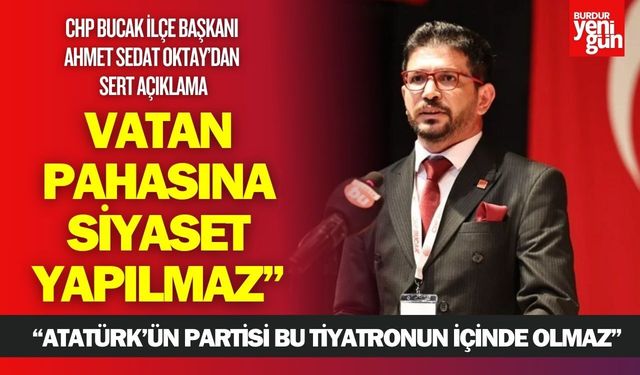 Vatan Pahasına Siyaset Yapılmaz”