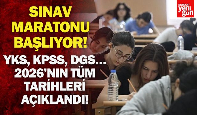 Sınava Girecek Herkesi İlgilendiriyor! 2026’nın Tüm Sınav Tarihleri Açıklandı!