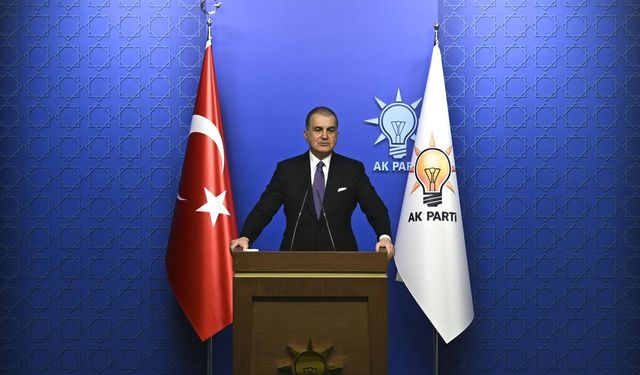 ANKARA - AK Parti Sözcüsü Çelik: 'Terörsüz Türkiye konusunda yol haritası işlemektedir'