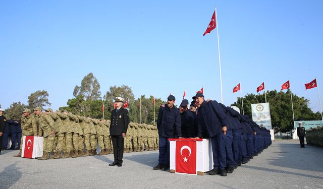 Hatay'da eğitimlerini tamamlayan 1279 acemi er yemin etti