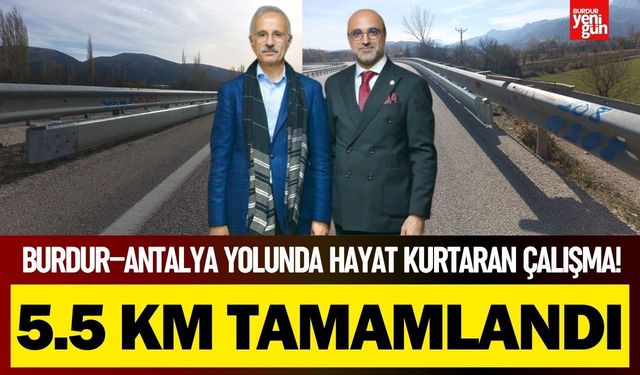 Burdur–Antalya Yolunda Hayat Kurtaran Çalışma!