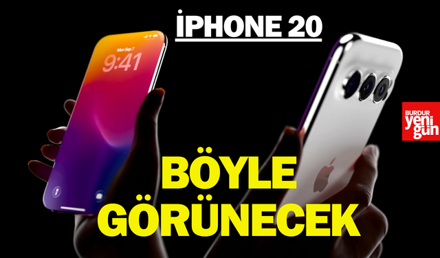 iPhone'lar 20. yıla özel yenileniyor: İşte iPhone 20 tasarımı