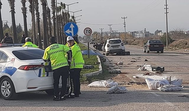 Adana'da SUV tipi araçla çarpışan motosikletin sürücüsü öldü