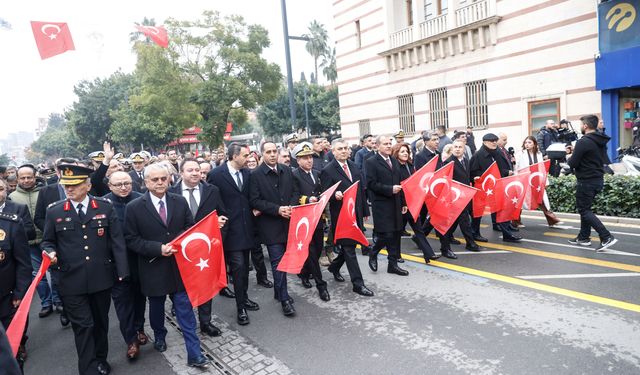 Mersin'in düşman işgalinden kurtuluşunun 104. yıl dönümü kutlandı