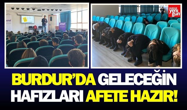 Geleceğin Hafızları Afete Hazır: RTE Anadolu İmam Hatip Lisesi’nde Tatbikat!