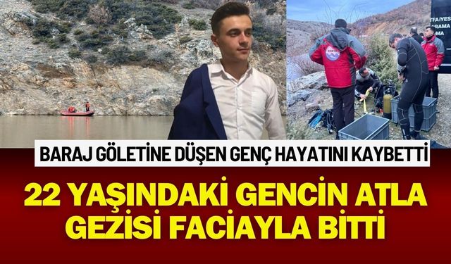 22 yaşındaki gencin atla gezisi faciayla bitti