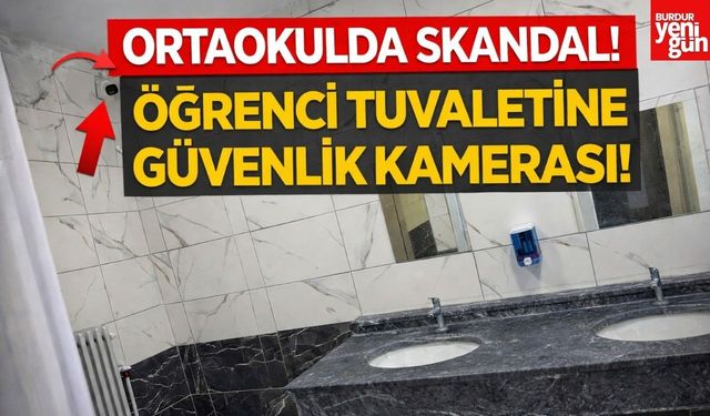 Okulda Öğrenci Tuvaletlerine Kamera Yerleştirildi, İnceleme Başlatıldı