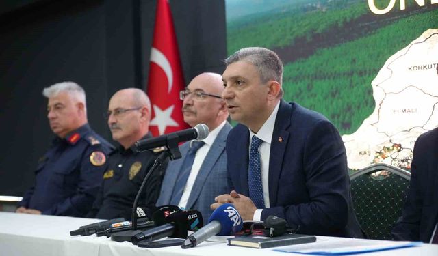 Antalya'dan orman yangınlarına karşı yeni model: Riskli alan ve döneme özel 'acil kod' sistemi