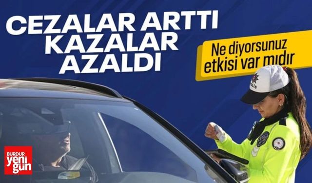 Trafik Cezaları Arttı, Kazalar Azaldı