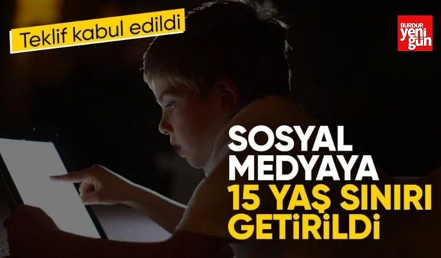 15 yaş altına sosyal medya yasağı TBMM'den geçti