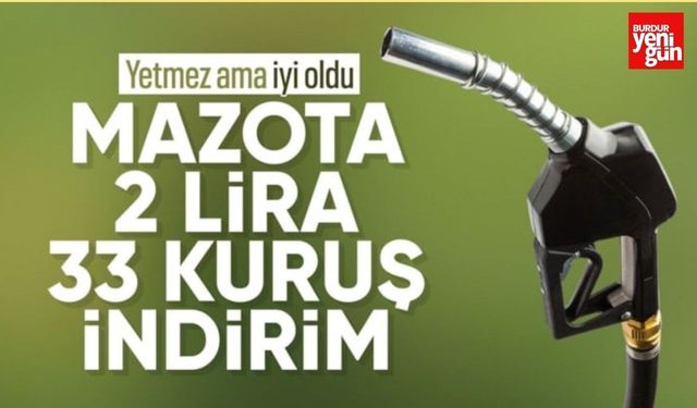 Motorine indirim geliyor: Pompaya yansıyacak