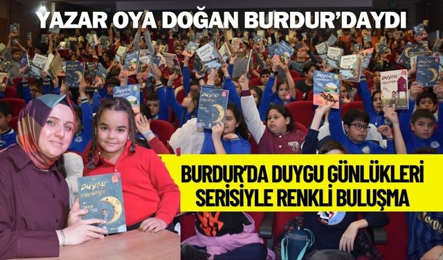 BURDUR’DA DUYGU GÜNLÜKLERİ SERİSİYLE RENKLİ BULUŞMA