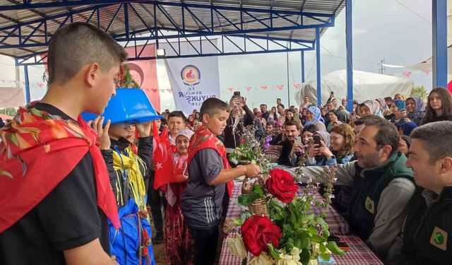 Binlerce yıllık Anadolu geleneği 'Yağmur Gelini' Denizli'de yaşatıldı