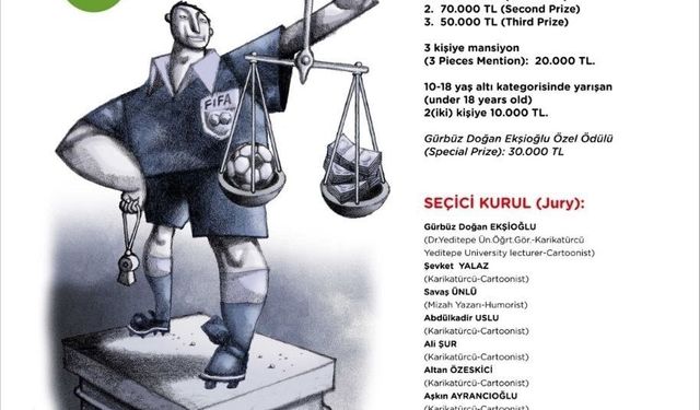 Denizli Büyükşehirin karikatür yarışmasına yoğun ilgi