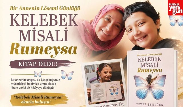 Bir Annenin Lösemi Günlüğü Kitap Oldu: “Kelebek Misali Rumeysa” Okurla Buluştu
