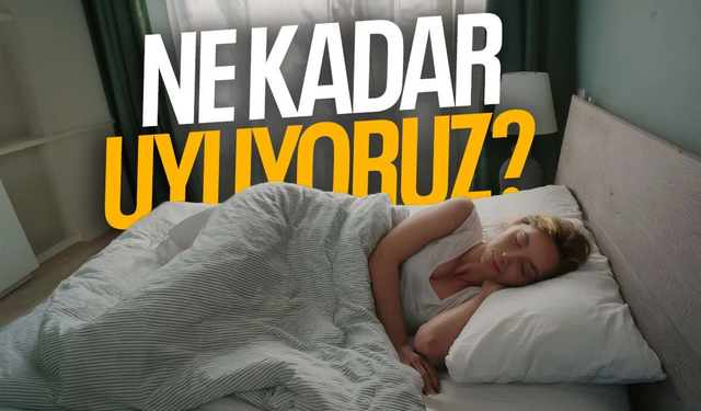 NE KADAR UYUYORUZ? Uyku Sürelerimiz...