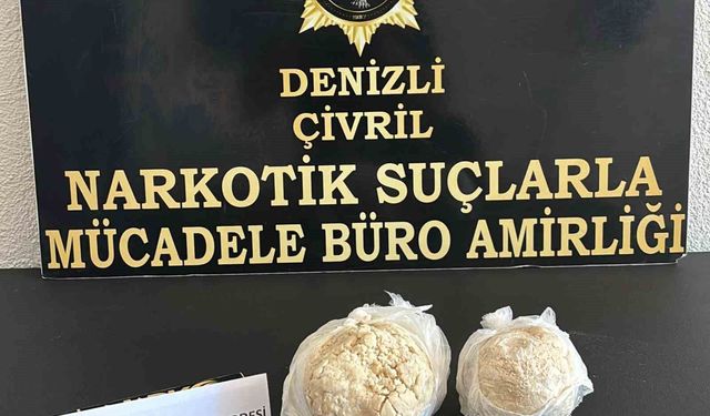 Denizli'de 1 milyon kullanımlık uyuşturucu madde ele geçirildi