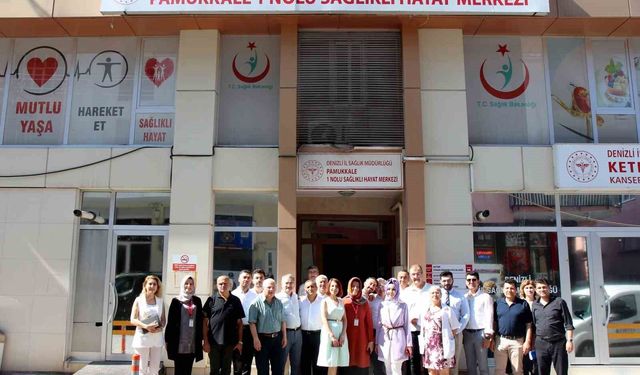 Denizli'de koruyucu sağlık hizmetlerinin değerlendirmesi yapıldı