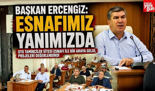 Başkan Ercengiz: “Esnafımız Yanımızda”