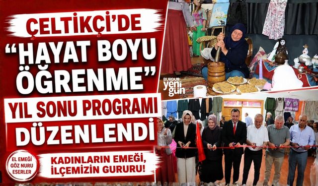 Çeltikçi'de Hem'den Renkli Sergi!