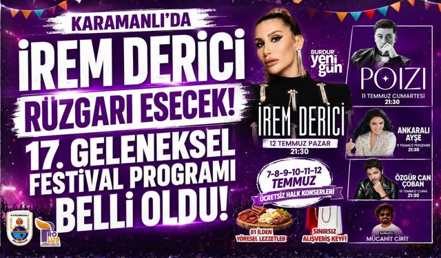 KARAMANLI'DA İREM DERİCİ RÜZGARI ESECEK