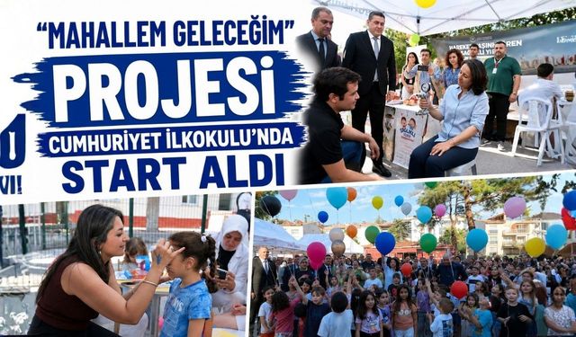 Vali Bilgihan Çocuklarla Buluştu: Mahallem Geleceğim Projesi Başladı