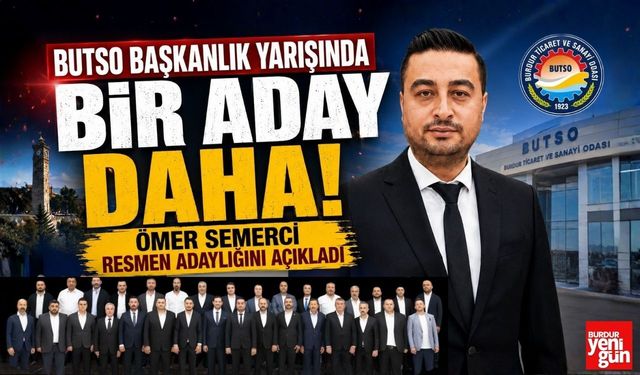 BUTSO Başkanlık Yarışında Bir Aday Daha! Ömer Semerci Resmen Adaylığını Açıkladı