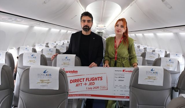 Corendon Airlines yaz sezonunda Antalya-Cidde umre seferlerine başladı