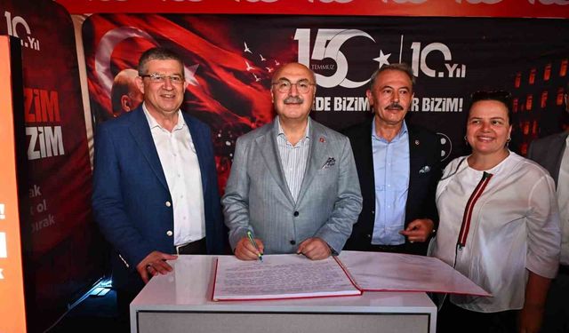 Denizli'de 15 Temmuz Hafıza Çadırı açıldı