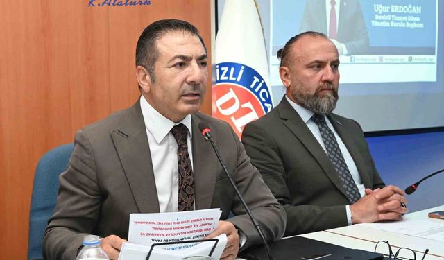 DTO Başkanı Erdoğan: 'Denizli'miz üretmeye, ihracat yapmaya ve büyümeye devam ediyor'
