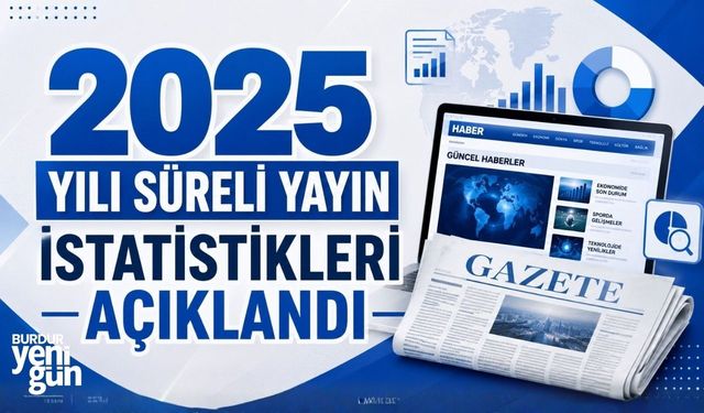 2025 Yılı Süreli Yayın İstatistikleri açıklandı