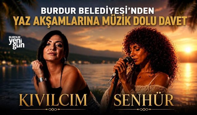 Burdur Belediyesi’nden Yaz Akşamlarına Müzik Dolu Davet