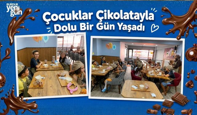 Çocuklar Çikolatayla Dolu Bir Gün Yaşadı