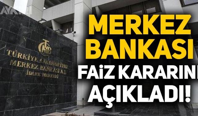 Merkez Bankası, politika faizini artırdı