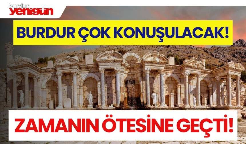 Burdur zamanın ötesine geçti! Bu koşu çok konuşulacak