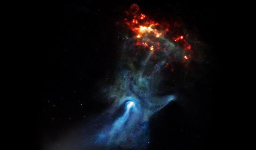 NASA'nın X-Işını Teleskoplarıyla Keşfedilen "Hayalet El" Şeklindeki Manyetik Alan