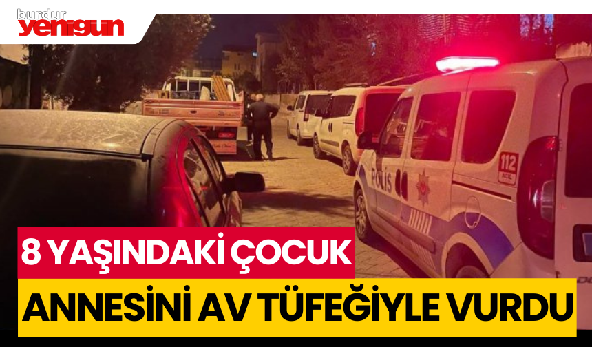 8 Yaşındaki Çocuk Annesini Vurdu