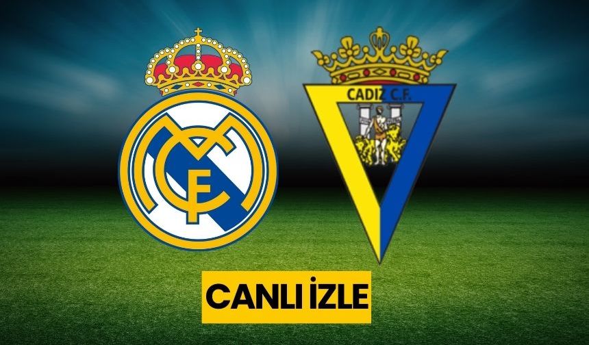 Şifresiz Real Madrid - Cadiz maçı Canlı Selçuksport İzle Taraftarium24 Canlı Yayın